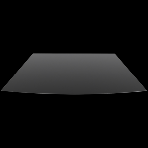 Podstawa stalowa pod piec Wzór 8 80x100 cm czarna