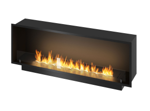 Biokominek  Slim Inside Black 1500