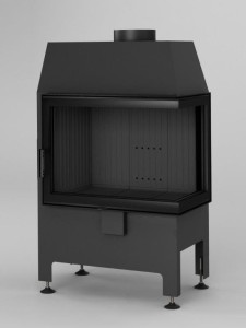 Wkład Kominkowy Heatro 55P black