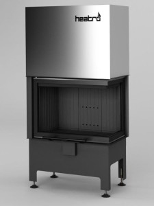 Wkład Kominkowy Heatro 55PH black