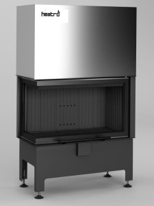 Wkład Kominkowy Heatro 69LH black