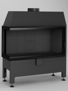 Wkład Kominkowy Heatro 81L black