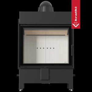 Kominek powietrzny stalowy KRATKI LUCY 15 kW Ø 200