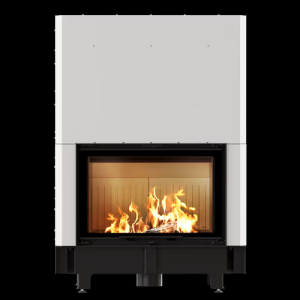 Kominek KRATKI ZIBI ECO 9,9 kW Ø 180 gilotyna, domykanie drzwi