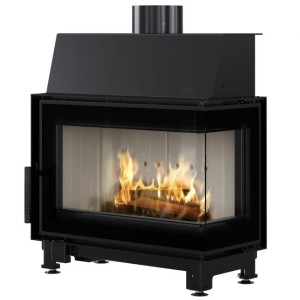 Kominek Powietrzny Stalowy Simple Prawy 6 Kw Fi 150