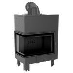 Wkład Kominkowy Mbm Lewy Bs 10kw Czarny Termotec