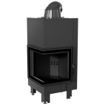 Wkład Kominkowy Mbn Lewy Bs 8 Kw Czarny Termotec