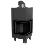 Wkład Kominkowy Mbn Prawy Bs 8 Kw Czarny Termotec