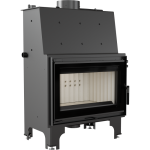 Kominek Z Płaszczem Wodnym Aquario 12 Kw Fi 200 Podwójna Szyba