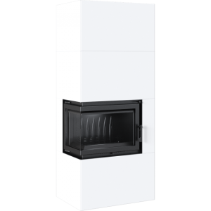 Kominek Powietrzny Simple Box 8 Kw fi 200 Bianco