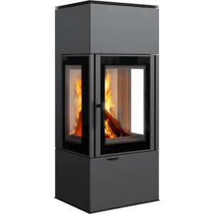 Piec Stalowy Koza Thor View Ø 150 8 Kw