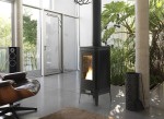 Piec Wolnostojący Invicta Iwaki 3 Szyby Antracyt