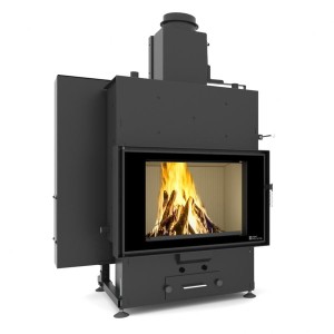 Kominek Louis panorama aqua 15kw triple glass automatyczne czyszczenie